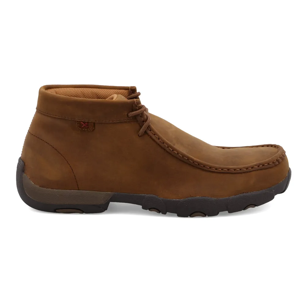 Twisted X Work Chukka Driving Moc Saddle Men's