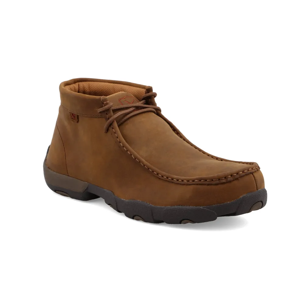 Twisted X Work Chukka Driving Moc Saddle Men's