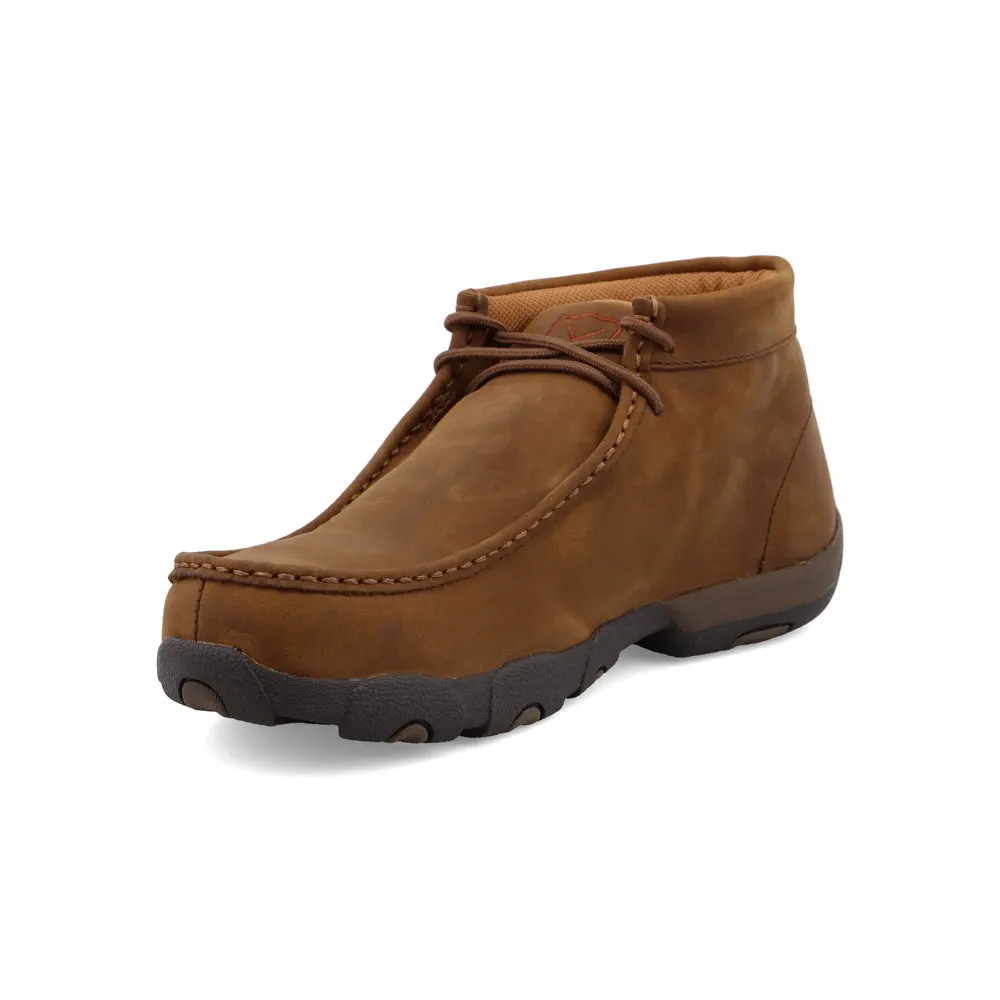 Twisted X Work Chukka Driving Moc Saddle Men's