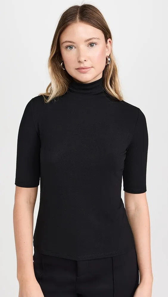 Vince   Elbow Sleeve Turtleneck 