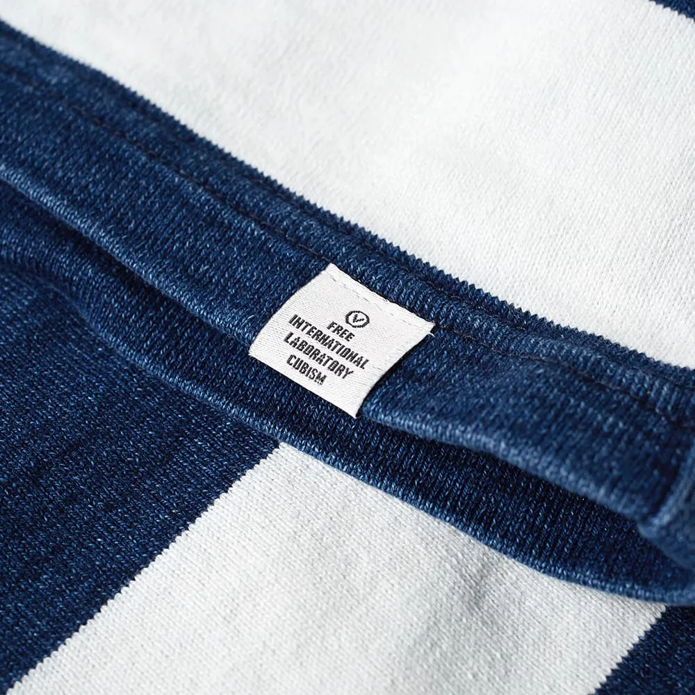 Visvim Long Sleeve Big Border TeeWhite