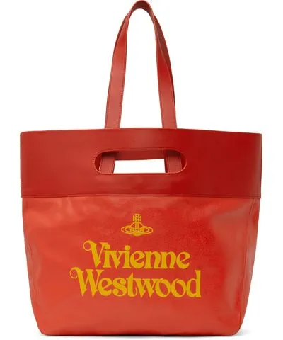 Vivienne Westwood Red Carrie Tote