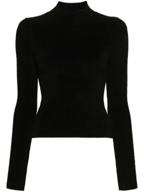 Vivy Chenille Turtleneck - Black