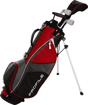 Wilson Profile JGI Junior Package Small Red 5-8Yr