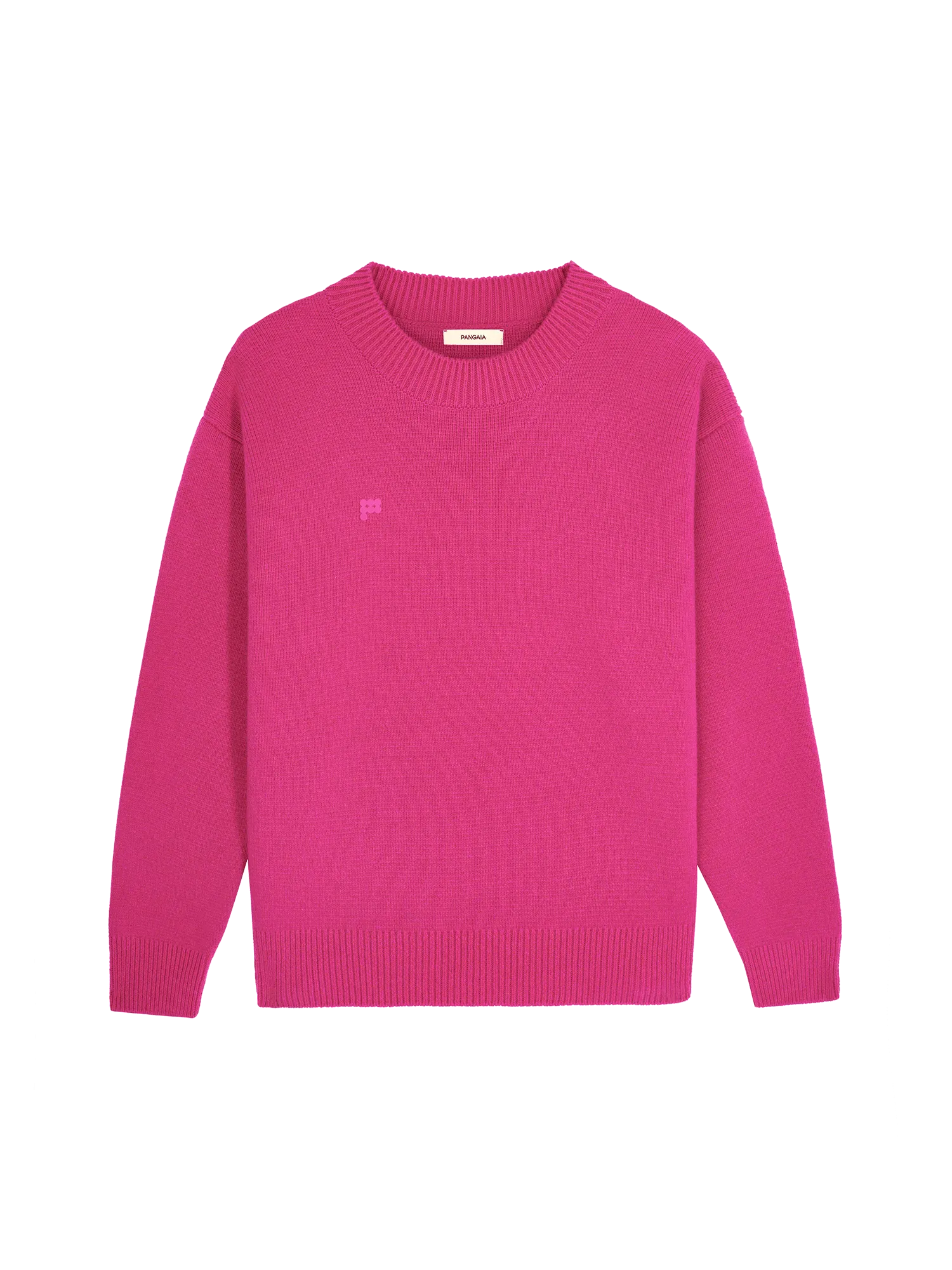 Women's Recycled Cashmere Sweater—tourmaline pink