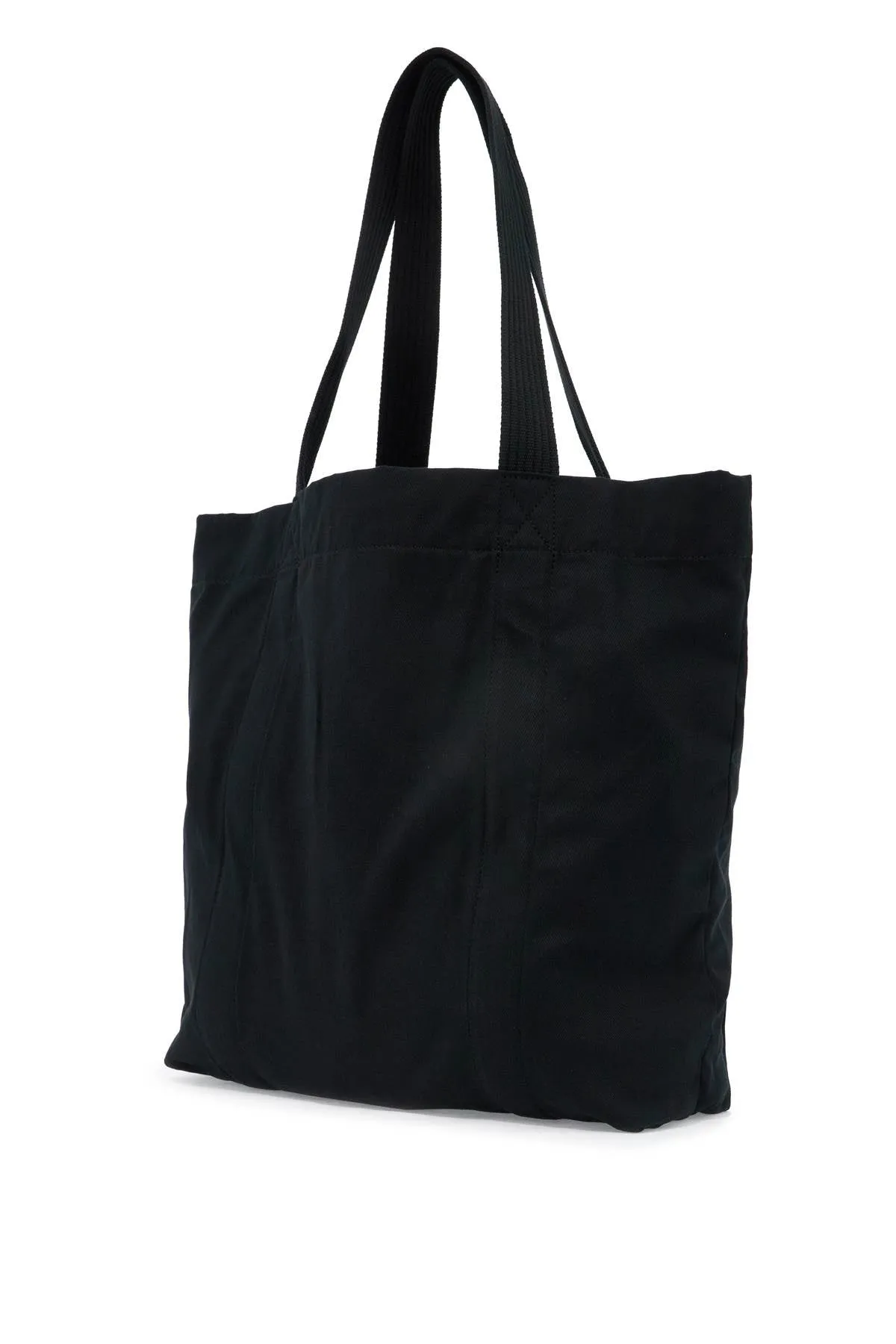 Y 3 Tote Bag With Logo Branding   Black