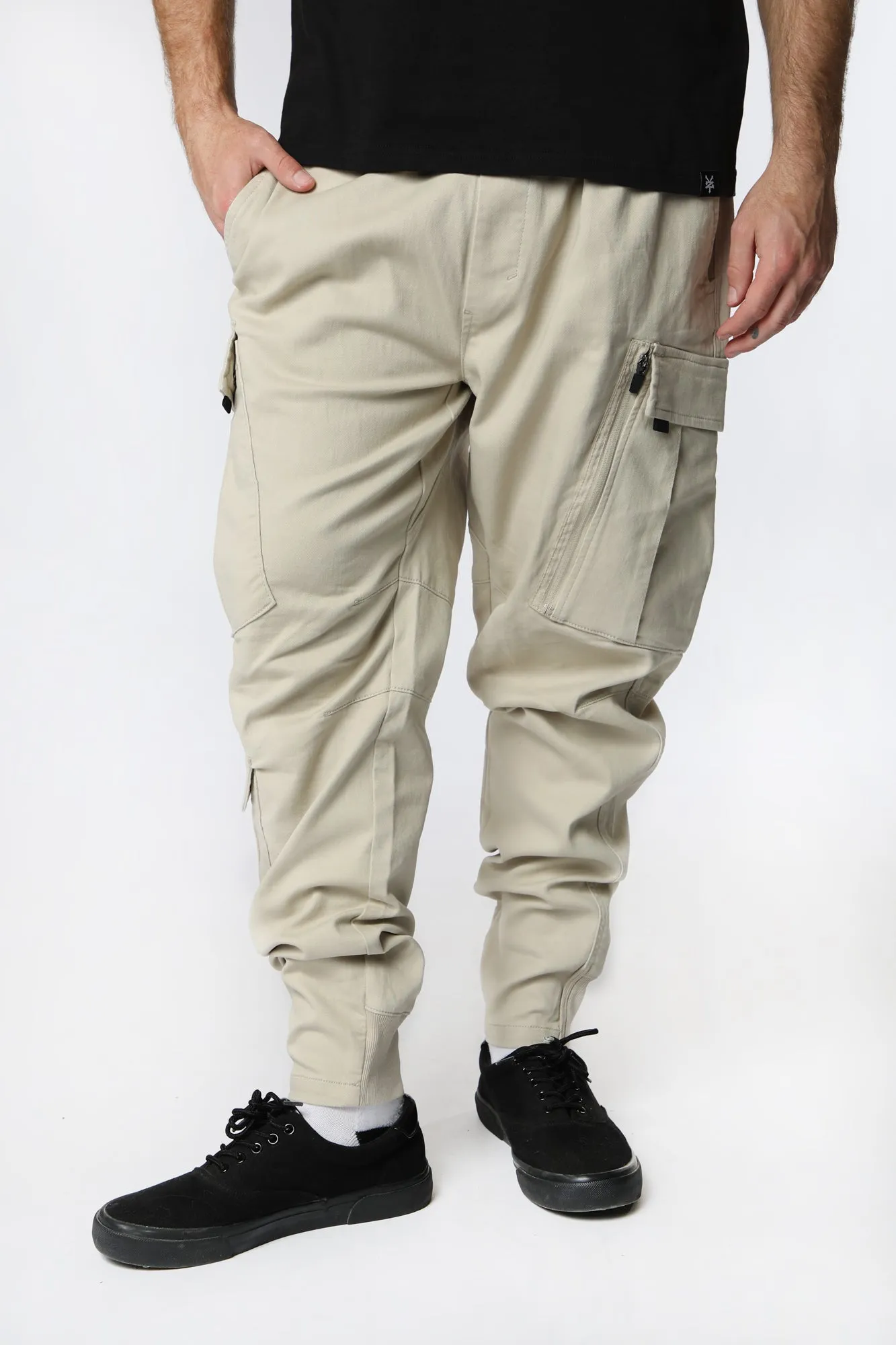 Zoo York Mens Soft Knit Cargo Jogger