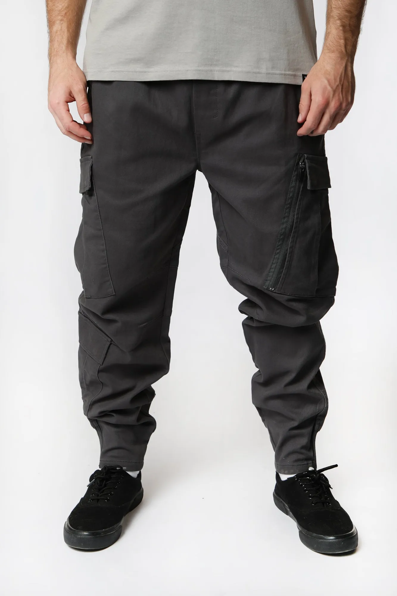 Zoo York Mens Soft Knit Cargo Jogger