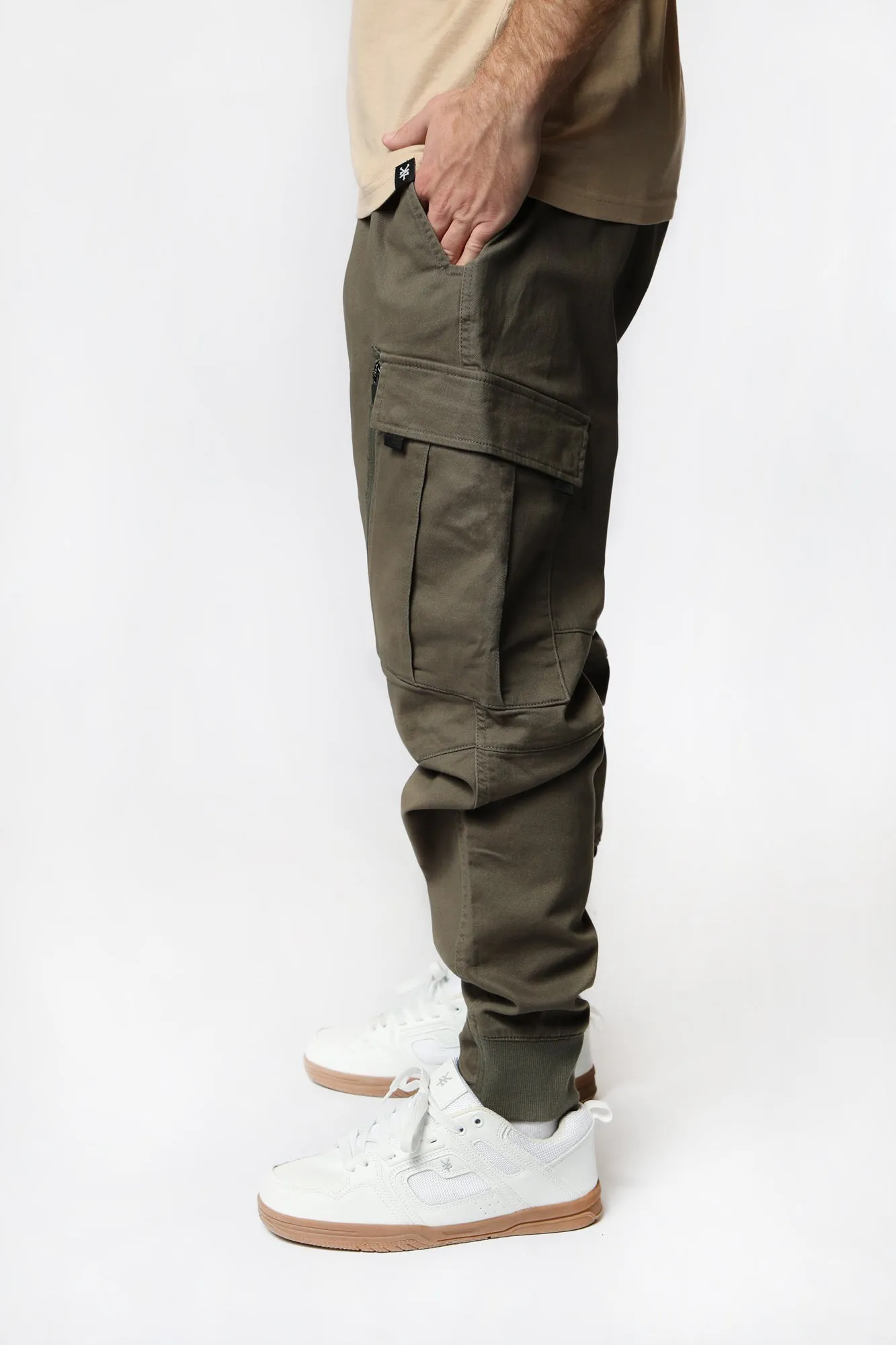 Zoo York Mens Soft Knit Cargo Jogger